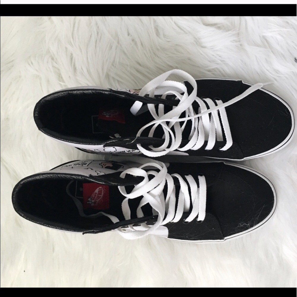 Charlie Brown hightop Vans